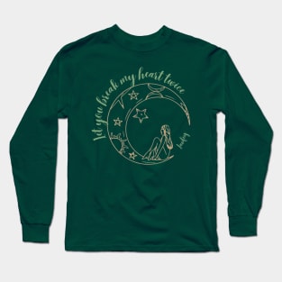 Laufey Let you break my heart twice Long Sleeve T-Shirt